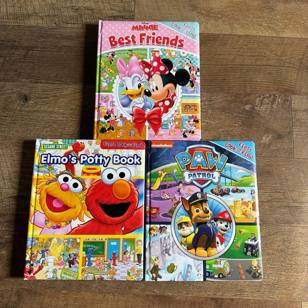 Girls Disney Minnie Mouse Best Friends Learning Toy Book Pink Red One Size